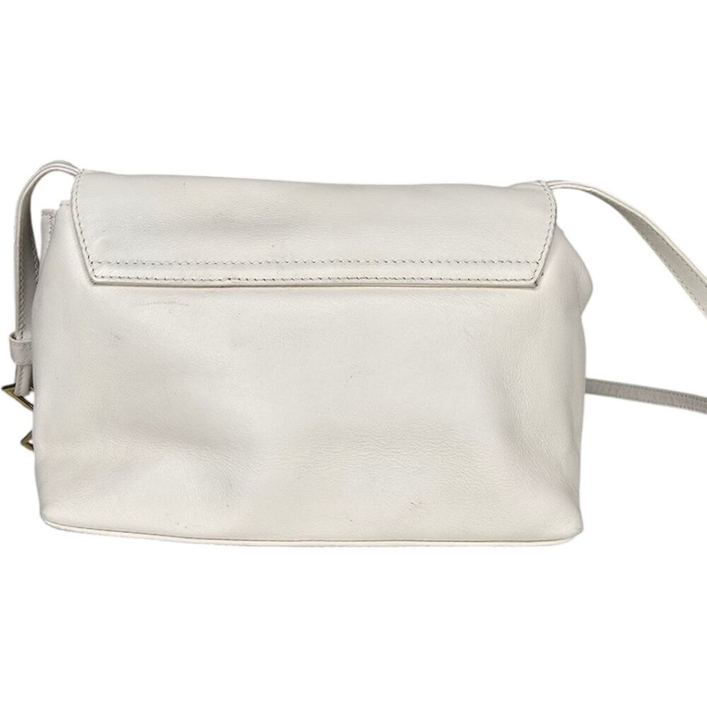 Paloma Picasso Vintage‎ White Leather Small Crossbody - Picture 4 of 16